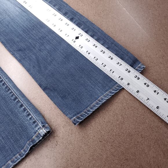 AG Protege Straight Leg Jeans Mens 32x32 Blue Med Wash Classic Casual Denim - Picture 9 of 12